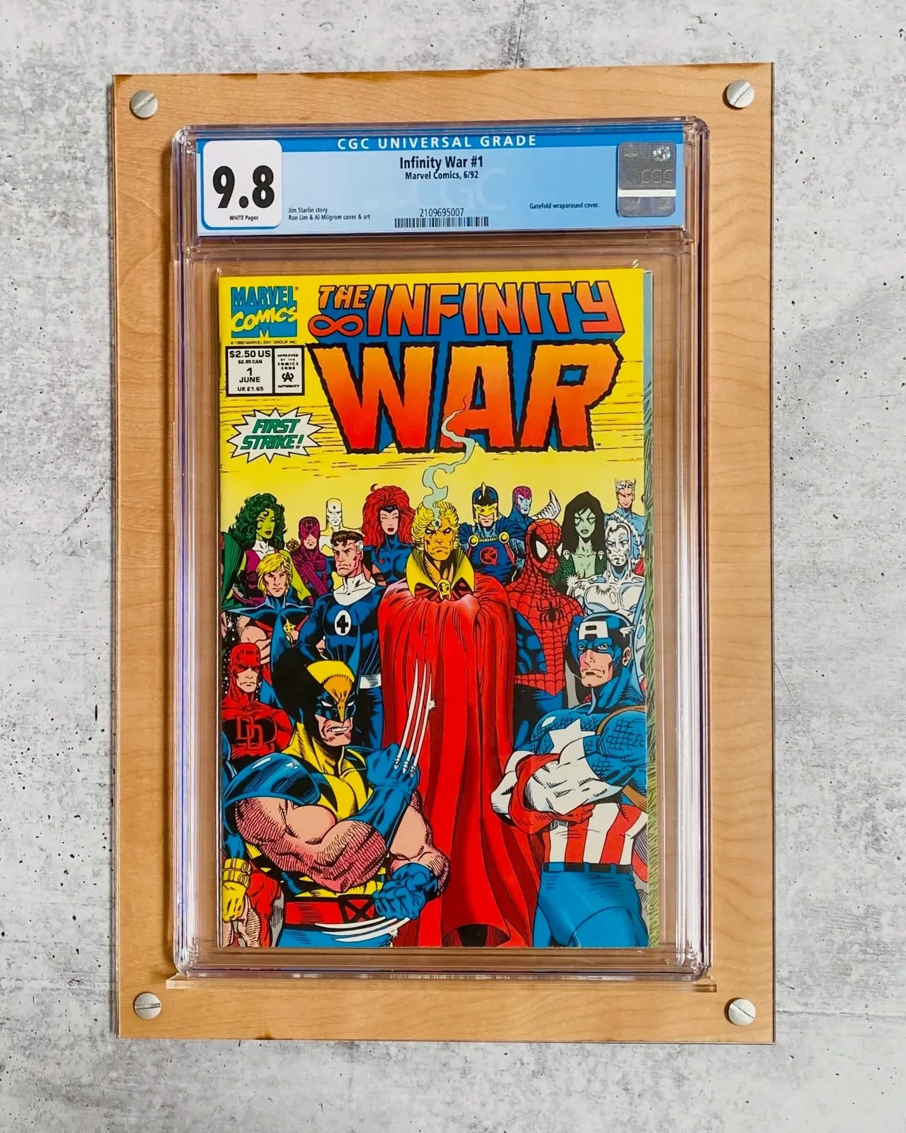 Tri-Fold Graded Comic Book Display(Your Comics Deserve This!)